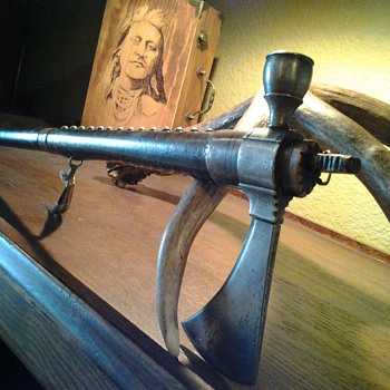 native american pipeaxe