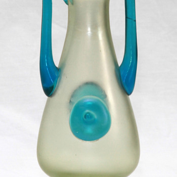 Loetz Orpheus 2-Handle Vase - Art Glass