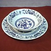 LARGE BOWL AND PLATTER
