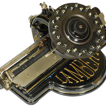 Lambert typewriter - 1902