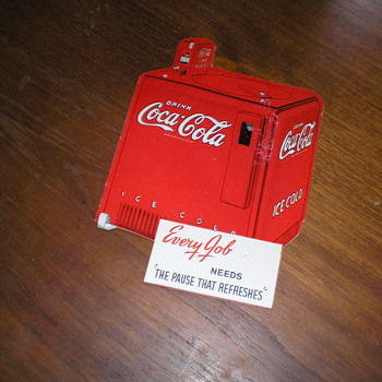 1940s Coca-Cola Die-Cut Vendo Brochure