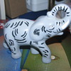 Ceramic elephant figure