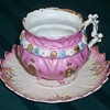 mystery antique tea cup and saucer