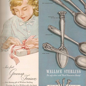 1951 - Wallace Sterling Advertisement