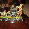 Italian Organ Music Grinder w/ Donkey & Monkey