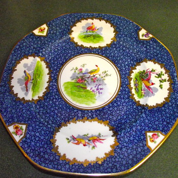 Crescent & Sons China Plate with Pheasants - China and Dinnerware
