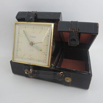 Sheffield "Suitcase" Travel Alarm Clock - Clocks