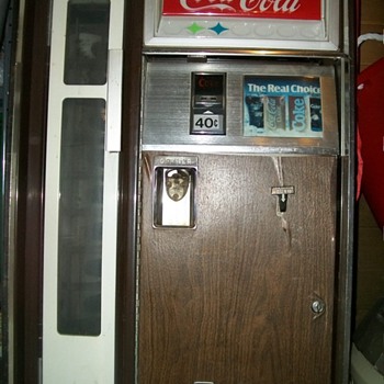 2 old coke machines