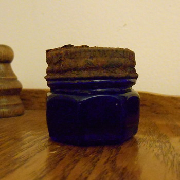 Tiny Old Noxema Jar - Bottles