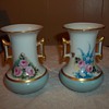 5" GOLD CASTLE VASES