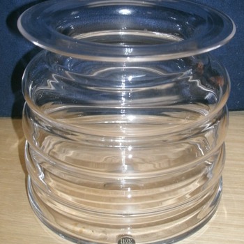 Hovmantorp Sweden Vase - Art Glass