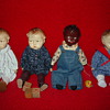 My Four Antique Effanbee Baby Grumpy Dolls