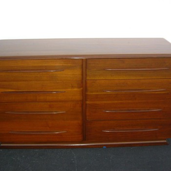 Beautiful Black Walnut Bissman Dresser - Furniture