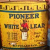Pioneer white lead sign By W.P Fuller & co.