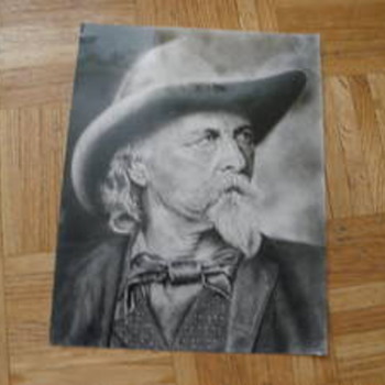 Detailed Wild Bill Hicthcock Drawing