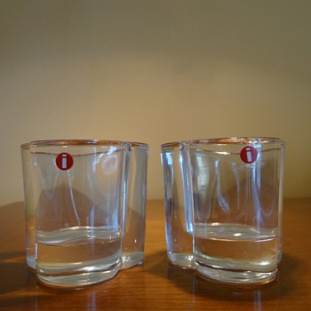 IITTALA  FINLAND  CANDLE VOTIVES  - Art Glass
