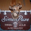 Simon Pure deer head sign 