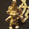 10KT Little Troll Pendant