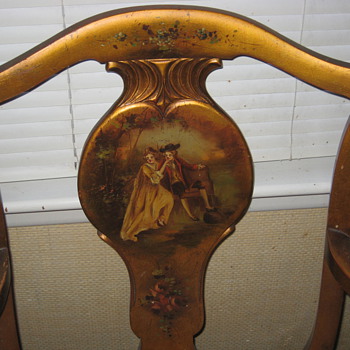 Chairs hand painted