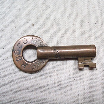 Reading Co brass key