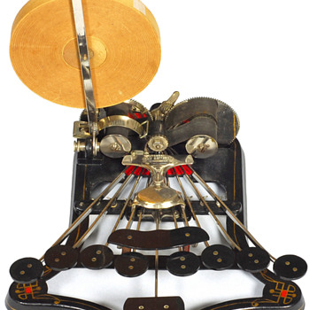 Stenograph 1 (Miles Bartholomew) - metal base - 1884 - Office