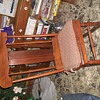 an old sewing rocker