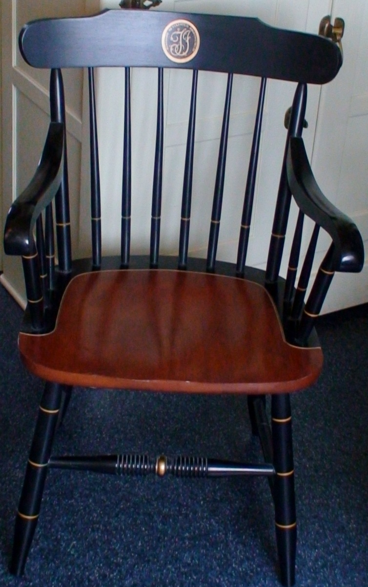 Hitchcock "Thomas Jefferson" Chair "Rebellion To Tyrants Is Obedience To God" Collectors Weekly