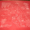 California tablecloth w/other items for the patio party