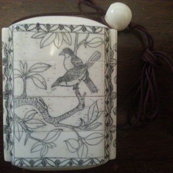 Antique Japanese Snuff box - Tobacciana