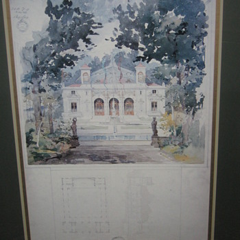 1885 Ecole Nationale Des Beaux Drawing