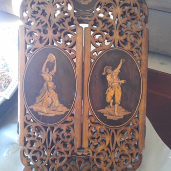 British Folding Hancrafted Mirror