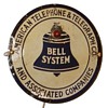 AT&T Bell Systems Circle Porcelain Sign