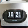 Bulova flip alarm  clock