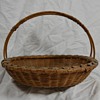 Unknown Thick Cane Basket Native American or New England