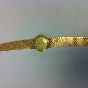 Vintage Baume & Mercier Gold Watch