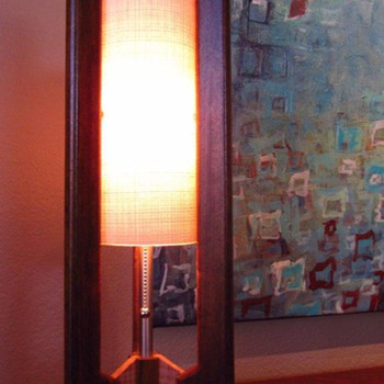 Retro Grain Lamp - Hand Made in Arizona
