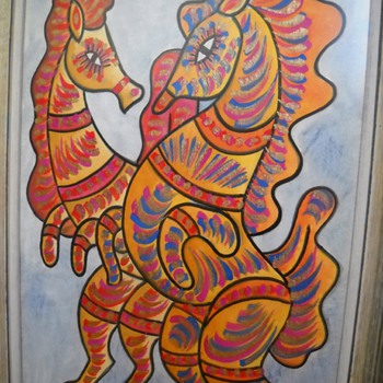 Jose Maria de Servin Painting - Animals