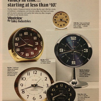 1978 - Westclox Advertisement