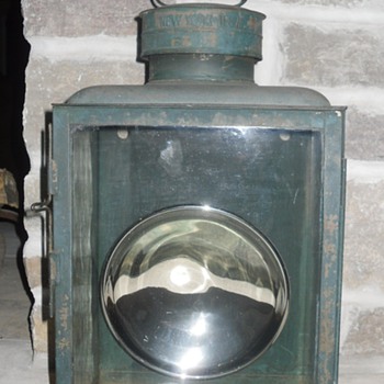 Dietz No.2 Railroad Station Box Lamp/Lantern