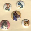 Beatrix Potter buttons