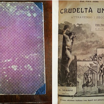 Book on human cruelty, 1910 - Books