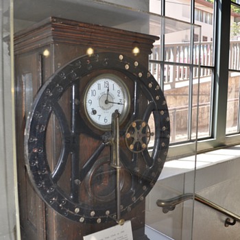 Cable Car Clock - Railroadiana