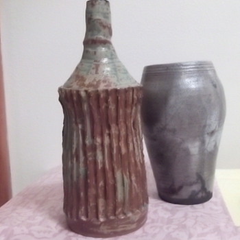 Pottery Vases Collection - All 5 Signed Schiff? 
