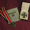 WW II Iron Cross 1st class and 2nd class