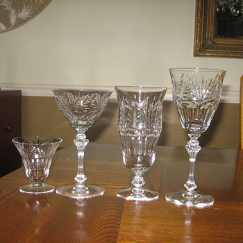 My crystal - Fostoria? - Glassware