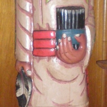 7' Cigar Store Indian - Tobacciana