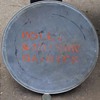 "Dolly Madison Dairies" Sealed Fluid Filled Metal Tin Disc