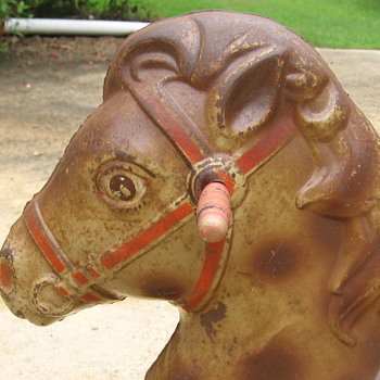 Metal Rocking Horse