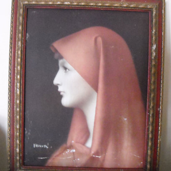 My nana and popas painting - seeking information. I HENNER