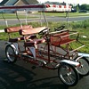 Italian Surrey Quadricycle Pedal Bike